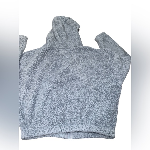 Aeropostale Cozy‎ Blue Sherpa Hoodie - Picture 8 of 8